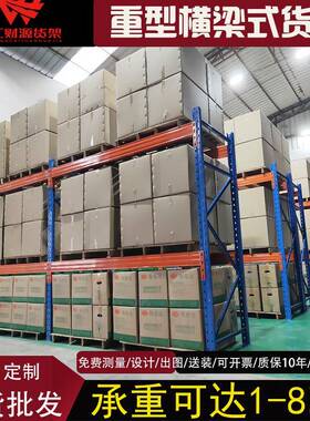 重型横梁式储承盘重仓货架BDM工业大型托高位立体重型加厚仓库货