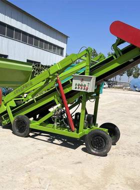 自行动走青贮取料机电动养升降青储取草机牛省工扒NZF人草机