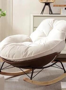 厂家直选人鹅摇企椅网红卧室阳台可躺可单睡客WIU厅卧休室闲懒人