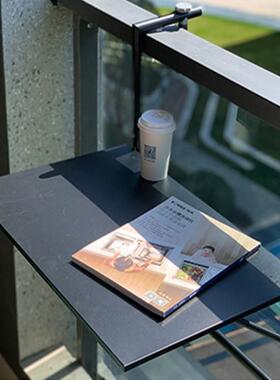 折阳台栏杆悬挂桌叠升降台桌电10230897脑家桌用小吧书桌餐桌户外