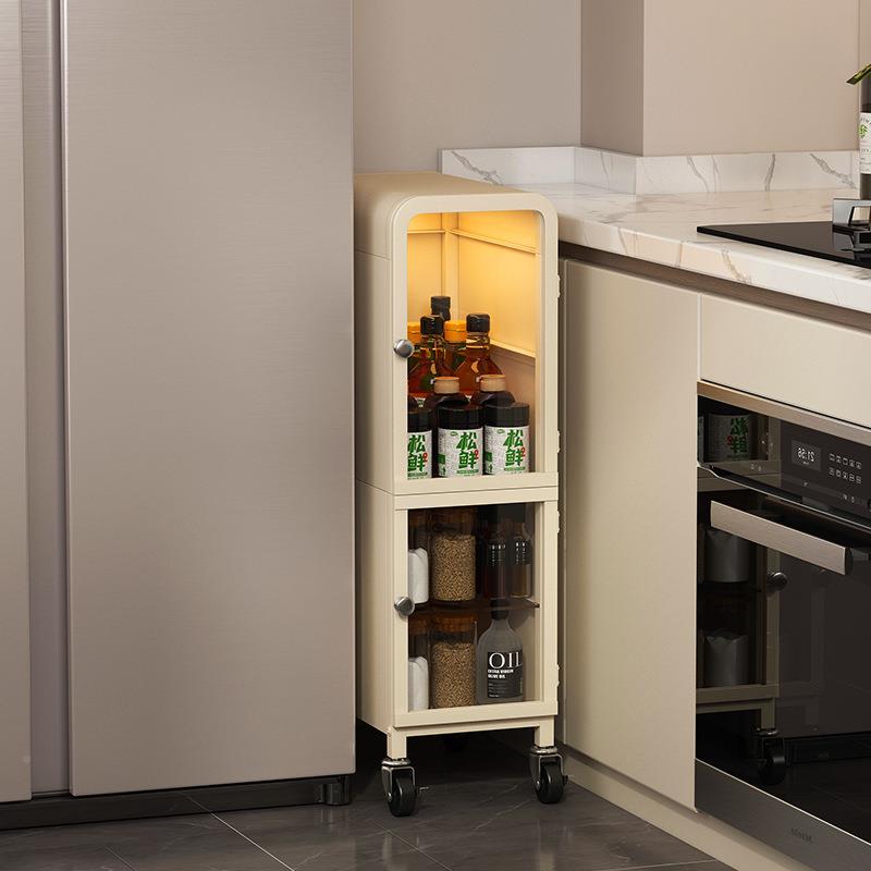 收夹形缝纳柜30公分窄柜边柜立柜靠墙厨房M537置物架拱落柜地子储