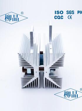 晶柳套平板外型2023-11整流晶管和闸管配用SF16风冷散热器
