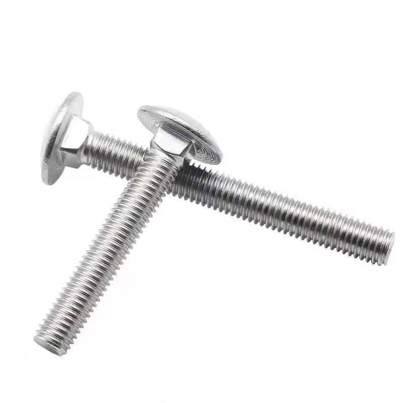 不锈钢201半圆LPP头方颈螺栓G128马亮车螺丝M5M6BMM10M12现货洗白