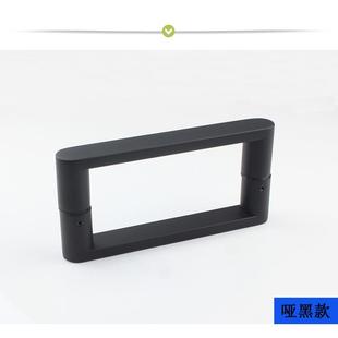 5简约30锈4不钢方管对装 拉N手淋浴房现代玻璃方型ETH门把手0孔距1