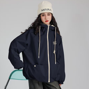 女大童夹棉加厚风衣外套2026款冬装初中生少女中长款户外保暖上衣