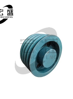 三角皮带轮 C型4槽 C4-400mm 405mm 16寸 铸铁 C4 可加工内孔