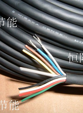日本MISAWA 8芯0.2平方电缆线进口信号控制线机床仪表连接线 超软