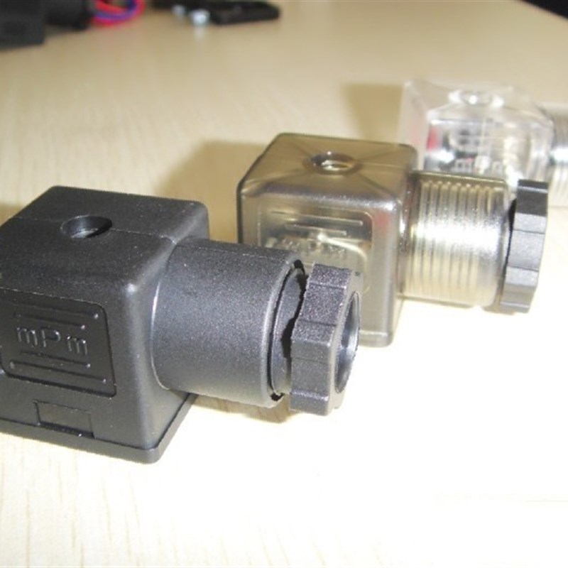 DIN43650A/B/C型电磁阀线圈/液压阀线圈接线盒插头 AC DC