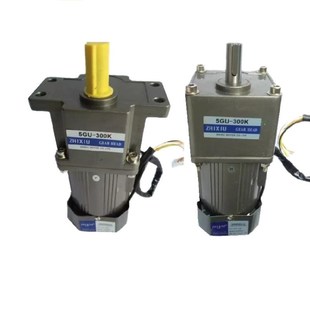 至秀120W三相单相微型交流硬齿轮可调速变速减速电机马达220v380v