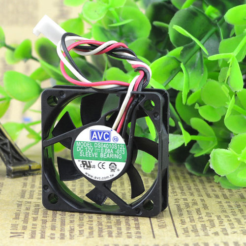 全新原装正品AVC DS04010S12L 4010 DC12V 0.08A 4cm静音散热风扇