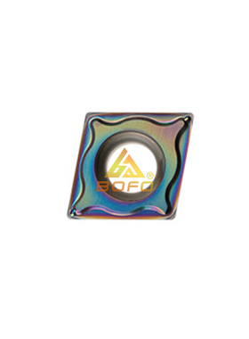 自贡淬火钢数控刀片七彩高硬料CCMT09T304/09T308 -HPF/HPM AP105