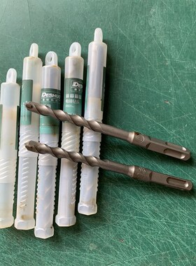 德硕电锤钻头方柄钻头10x150mm墙壁打孔合金钻头混凝土冲击钻头