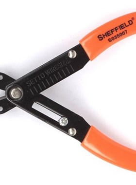 钢盾 5寸剥线钳可调节剥线器电工钳 剪线 S035007