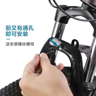 迪卡侬自行车挡泥板山地车通用防挡雨板前后儿童单车泥瓦168/20寸