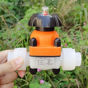 截止阀门热卖 80工程塑料PVDF隔膜阀 优质dn15