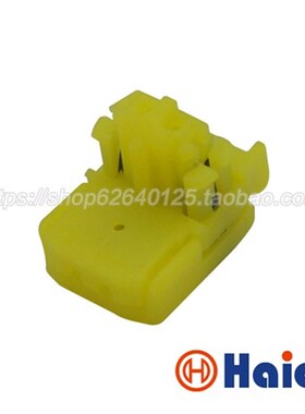 2孔0.6系列黄色气囊汽车接插件 2P连接器 含端子  DJ7027Y-0.6-21