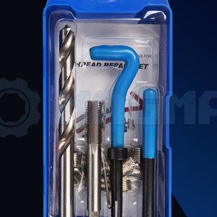 螺纹攻牙器维修工具 丝套 M5M6M8M10M12M14螺纹修覆工具组 丝攻