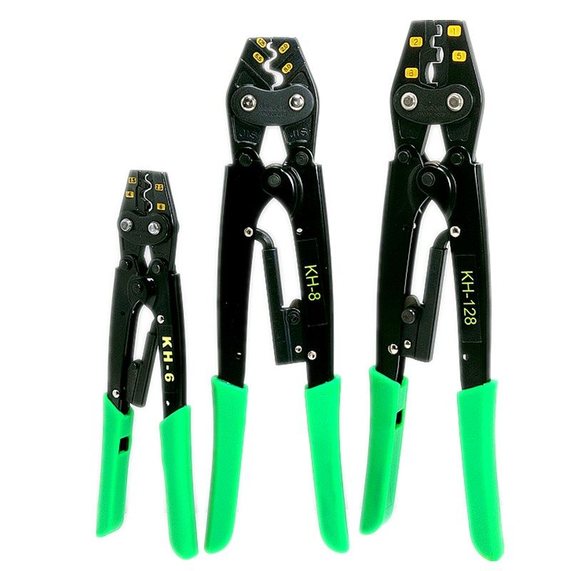 日本weeber威也进口棘轮裸端子压线钳奶嘴电箱电梯线压接钳子手动