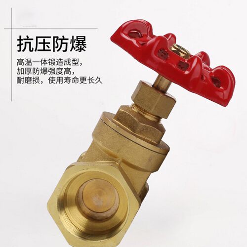 慧博阀门Z15W-16T黄铜丝扣内螺纹暖气自来水管总闸阀开关DN15-50