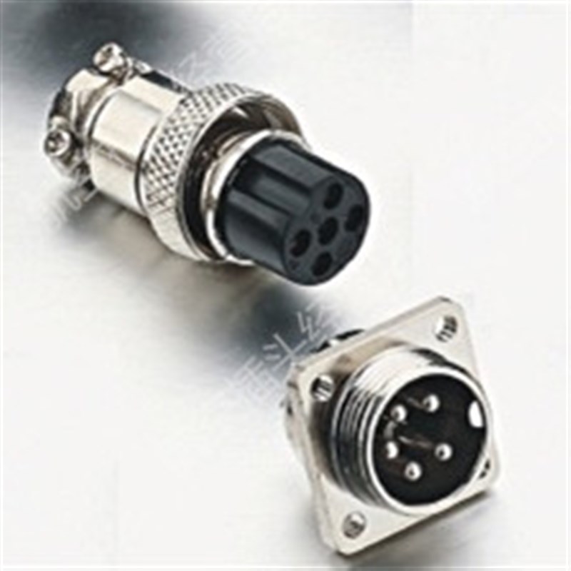 【重强】航空插头插座16M GX16 M16 2芯3芯4芯5芯6 7 8 9 10 方座