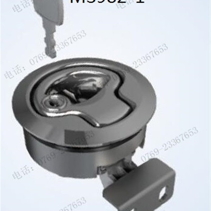 圆形锌合金面板锁 MS982-1