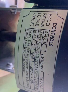 CONTROLS防爆限位开关4-20mA信号反馈APL-516