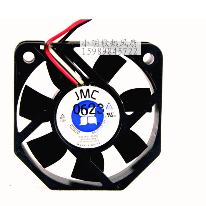 原装JMC 5015-12 12V 0.08A 5CM 5015 3线静音散热风扇05001A0038