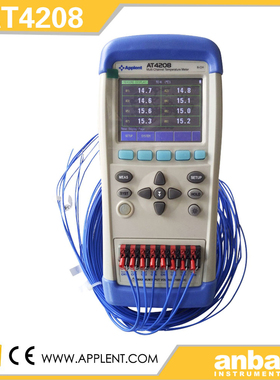 Applent常州安柏AT4202 AT4204 AT4208多路温度测试仪2/4/8路温度