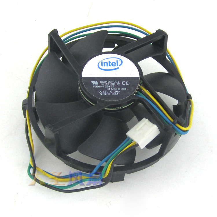 Intel英特尔 D60188-001 12V 0.20A CPU风扇 NIDEC CORP生产