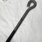 9字型地脚螺丝GB799预埋螺杆塔吊地脚螺栓M12M16M20M22M24M27 M42