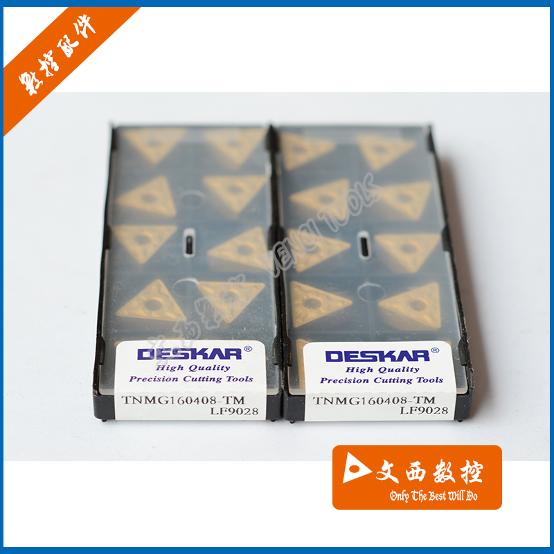 DESKAR/戴斯卡 数控车刀片 TNMG160408-TM LF9028 钢件 中国造