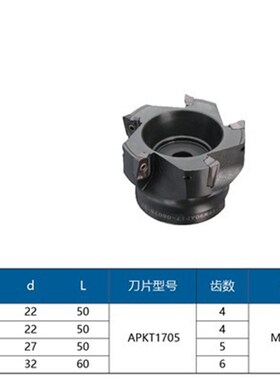 特固克刀盘TFM90AP17方肩铣刀盘50 63 80 100装APKT1705刀片
