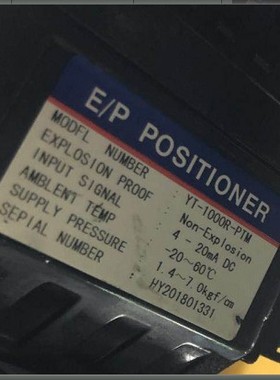 E/P POSITIONER电气阀门定位器 YT-1000R-PTM   YT-1000L-PTM