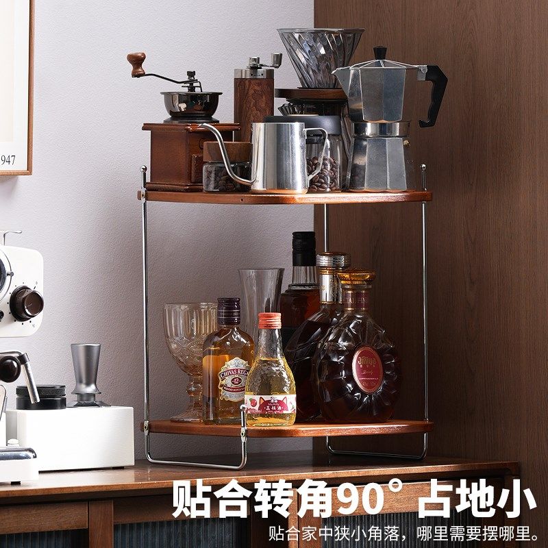 杯架杯子收纳置j物架桌面茶杯架子茶具收纳架咖啡角餐边柜水杯架
