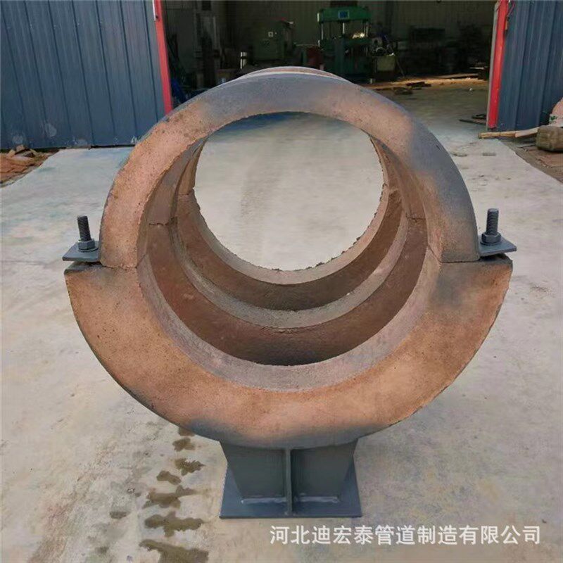 生产蒸汽管e道滑动支架 长输低能耗蛭石隔热管托 导向固定隔热管