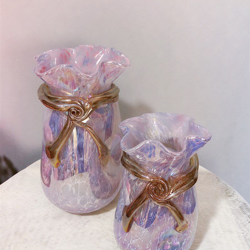 琉璃钱袋花瓶