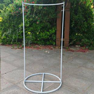 款婚庆道具ltao1006铁艺开圆弧形子线帘架求婚布置背景新装饰口摆