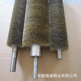 厂光家直供工业机械清洗钢丝刷毛辊304不锈钢456钢辊丝刷抛钢丝辊