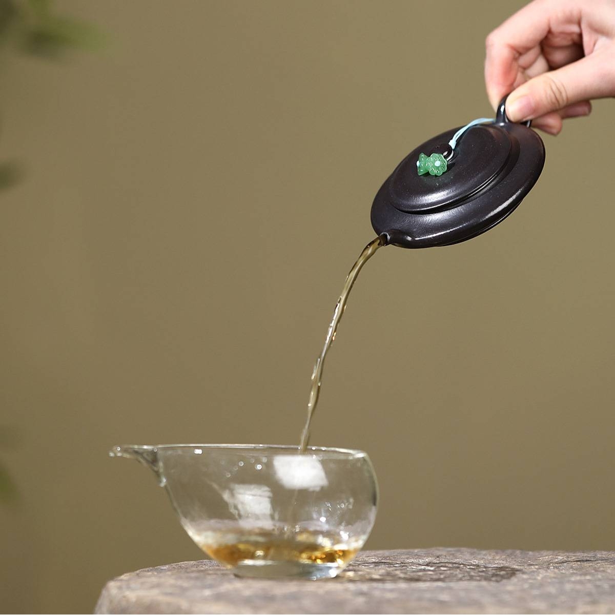 爆款代发宜兴紫砂壶原矿小煤窑朱泥手工制捂灰极扁小容量文人茶具