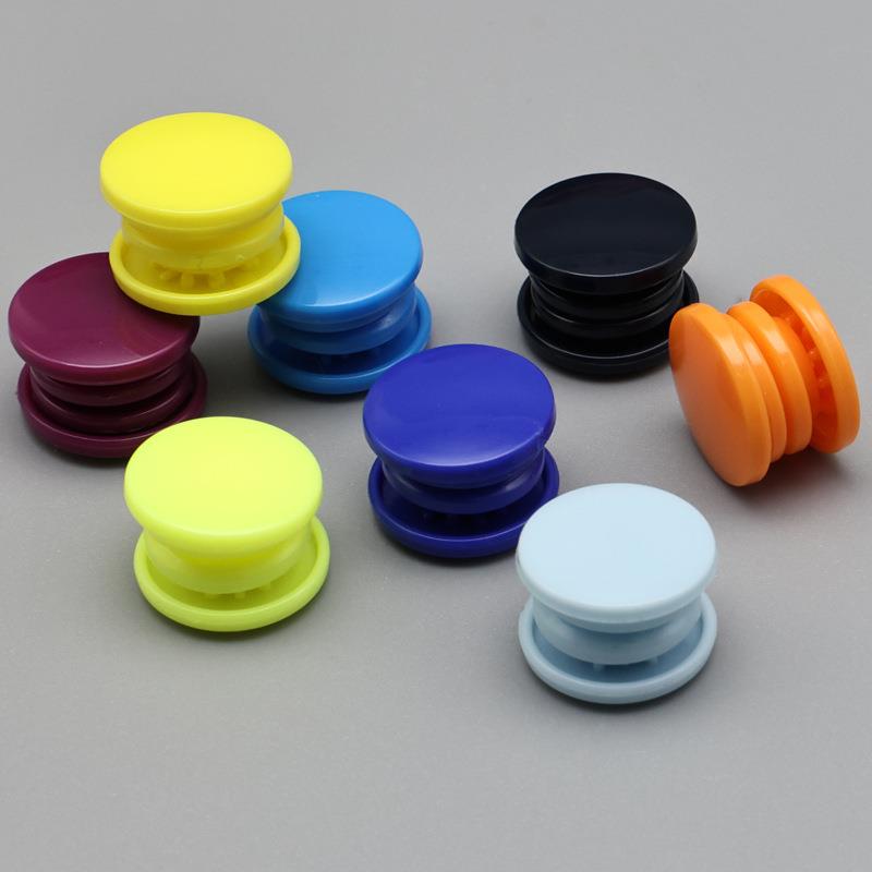 F暗AA四合扣T3T5T8子彩色NHX按扣扣儿童衣母服爬服塑料子隐形扣纽