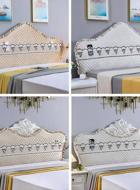 V45O欧式床头套异罩20弧F76TM55725款新形形保护全包软包靠背通用