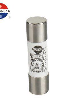 正圆浩厂家RZXOO161熔4X51芯子筒帽形低压断器T配套R18-63CCC认证