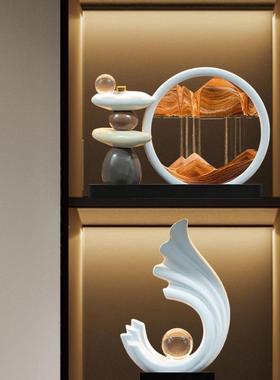 轻装奢品办公流沙画摆件客厅zCwz5iKt电视饰柜酒室柜玄关