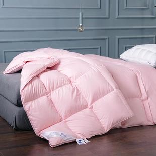 新现代简120s缎条羽绒被壳条纹冬被子秋020自充绒被套约款厂家直