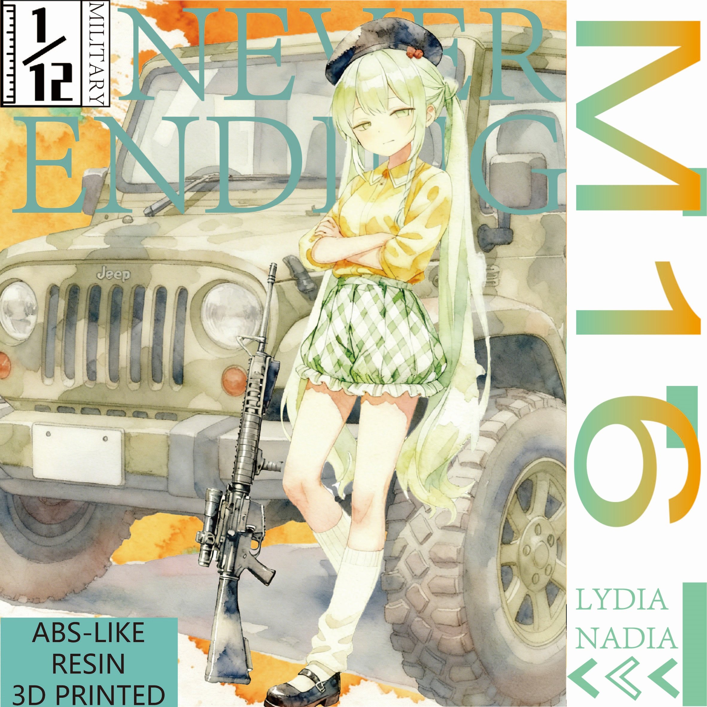M16微缩模型使命暗区游戏同款图片