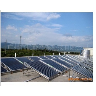 厂家 供应工程联箱商用太阳能50G热水器/商用型太阳能热水器