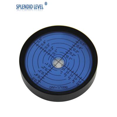 高精度向水式平泡60123EKX金属圆万形气泡水平仪分便携磁性水准泡
