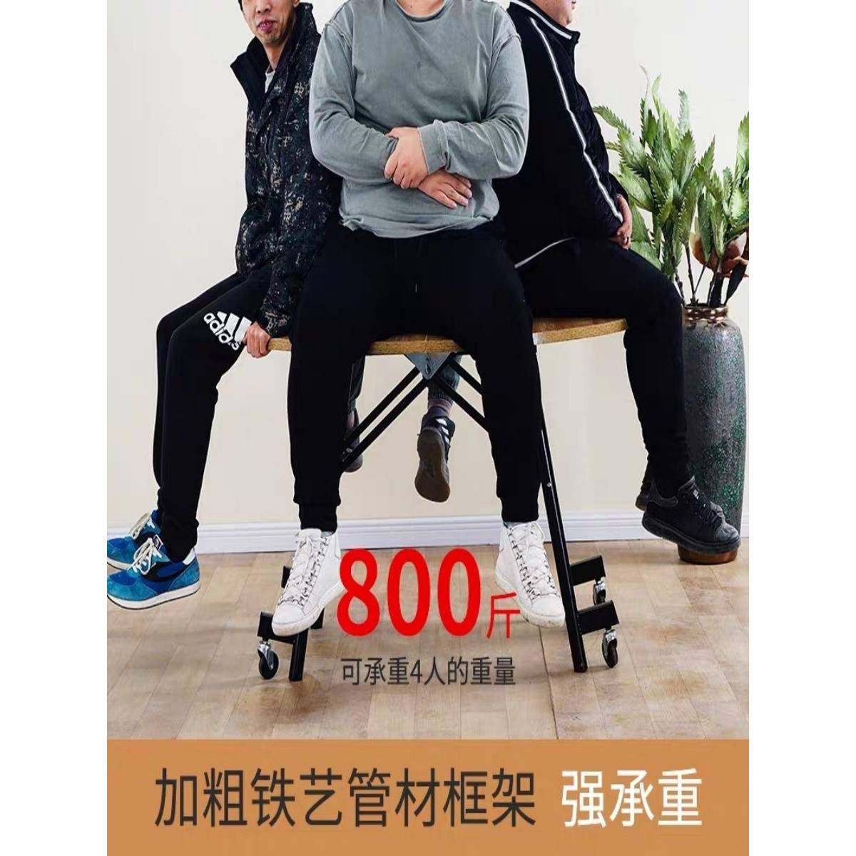 A10L8人10人20实木圆形2餐桌家饭桌1/.5用1.8/.2米酒店折叠圆01桌