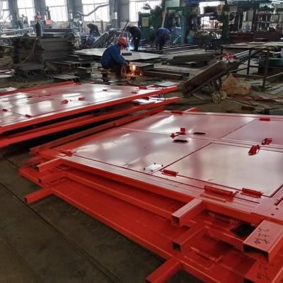 方形火栏栅门矿矿井1.8*2.0巷道全自防动气动无压风门用抗冲击波