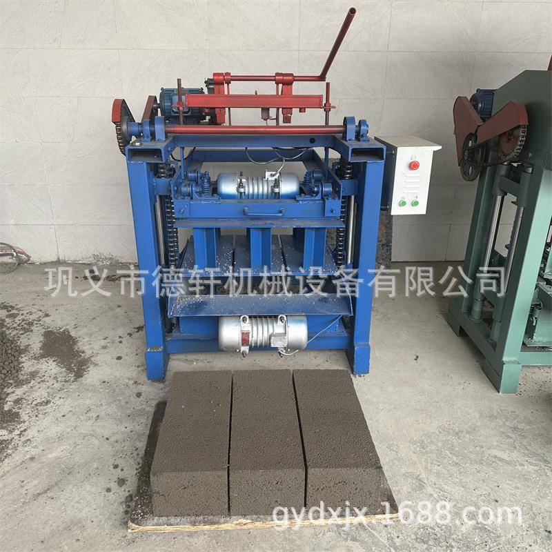 价水泥免202023烧空混凝土砌心块成机型半自动制砖机垫块机厂家格